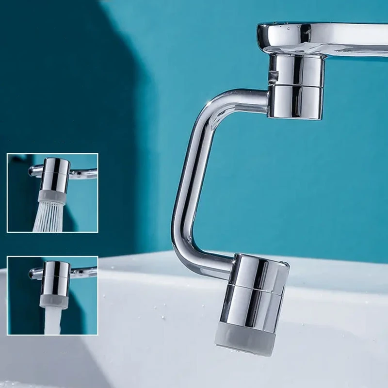 Universal Robotic Arm Stainless Steel Rotatable Multifunctional Tap