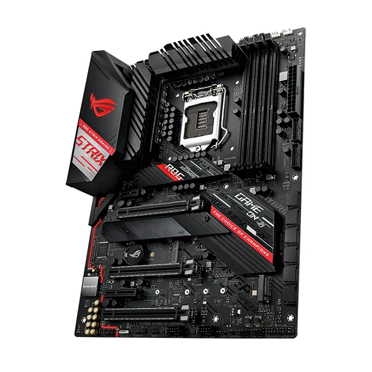 ASUS ROG STRIX Z490-HゲームATXマザーボードLGA 1200デスクトップ用