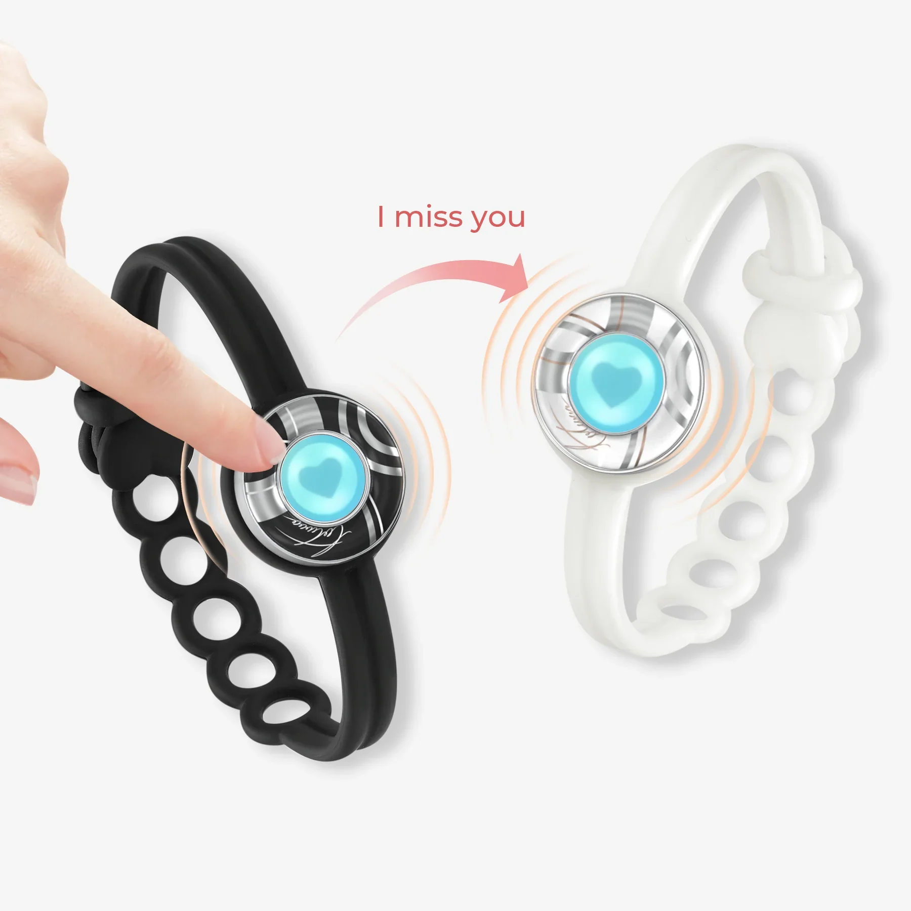 Totwoo Unique Love Bracelets Anywhere Touch Smart Bracelet Long