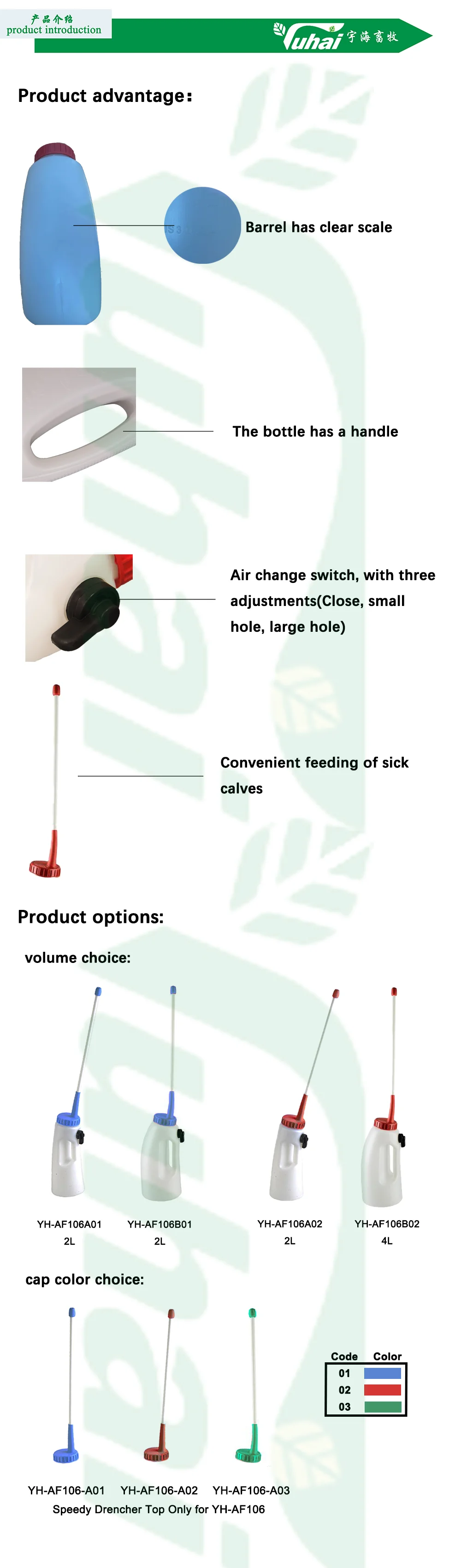 Livestock 4L Farm Equipment Sheep/Cow Feeder Animal Feeding Bottle supplier