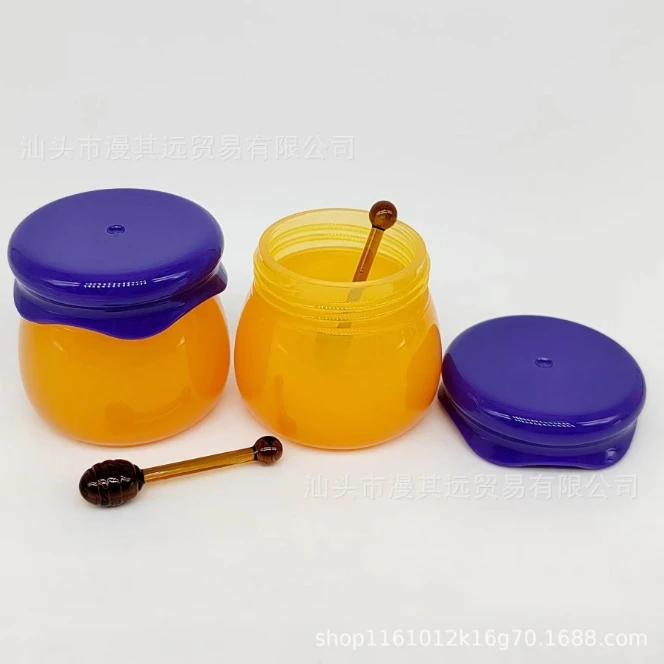 product round lip honey jar 10g lip balm honey balm cream jar lip mask bottle with stick-28