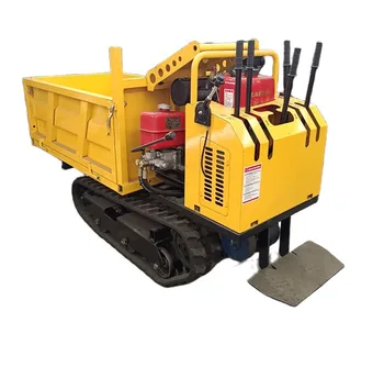 Good Price 3000kg 5000kg Farm Crawler Dumper Loader Hydraulic Crawler Loader Transporter