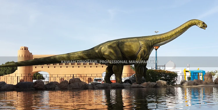 Парк Юрского периода, гигантские динозавры, Ruyangosaurus, аниматронный динозавр, длинный шейный Динозавр для тематического парка
