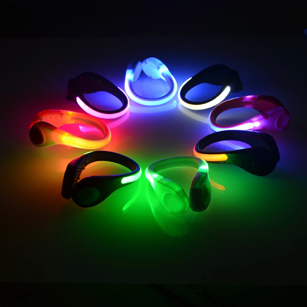 Lampes LED à Clip Pour Chaussures – Sécurité Nocturne Pour Course, Marche, Vélo – Éclairage Réfléchissant Imperméable