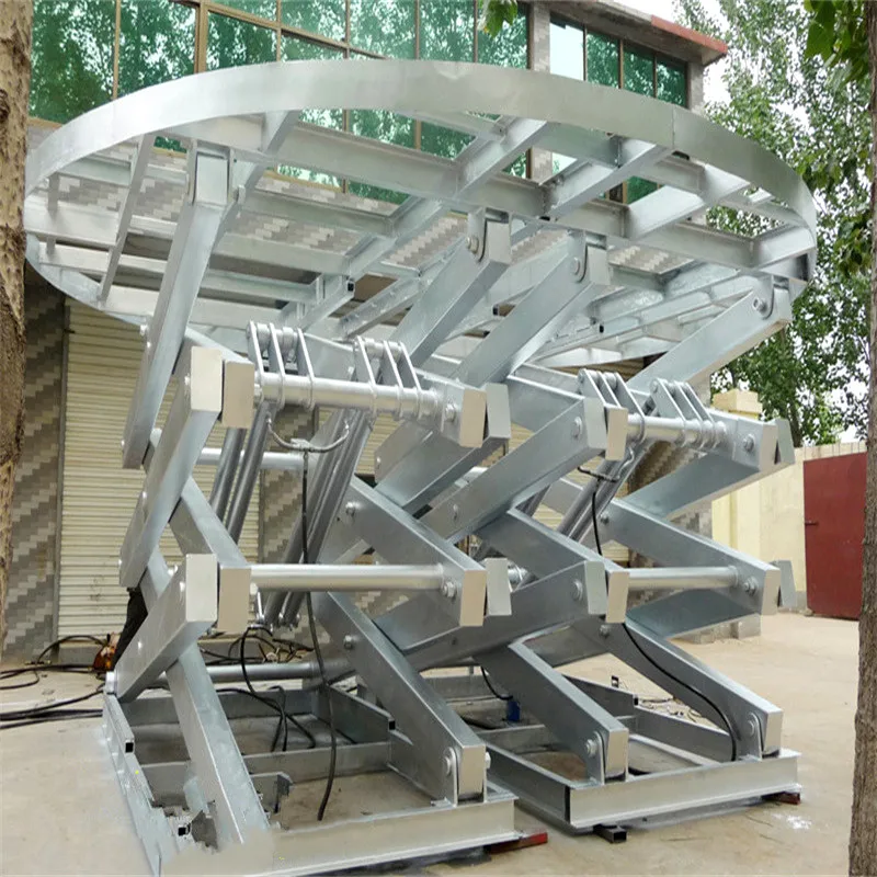 Rotation Car Turntable 360 Degree Hydraulic Revolving Stage Lift Rotating Platform for Cars Display