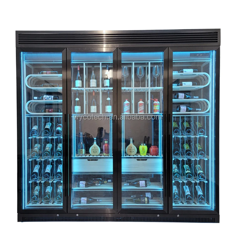 Винный бар холодильники винный погреб с подсветкой и подсветкой