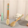 Brosse en bambou - Bleu clair - Détail - Avec bonus