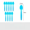 Cuchara azul * 10 unidades