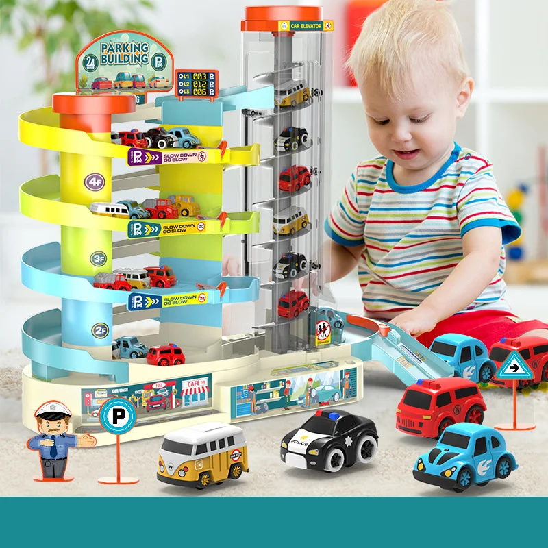 Parking 3 étages - Car Adventure Park speelgoed éducatifs - Toy