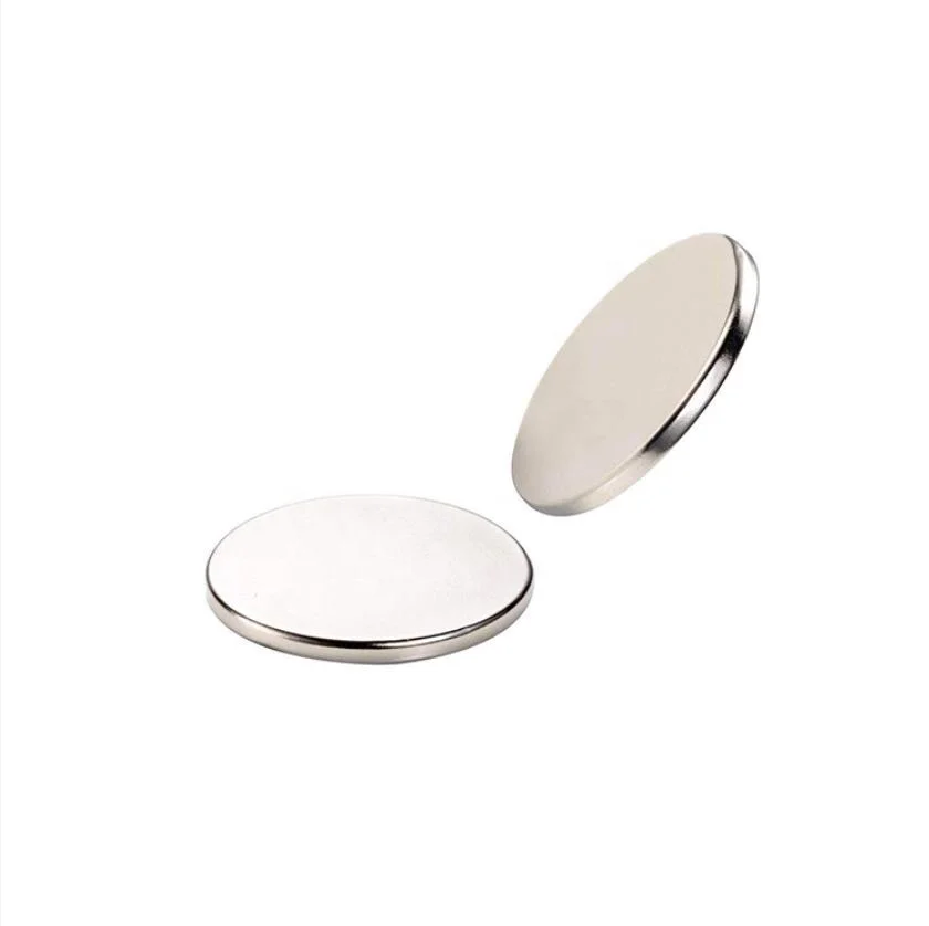 N54 Round Thin Neodymium Magnet with 3M Self-Adhesive Sticker