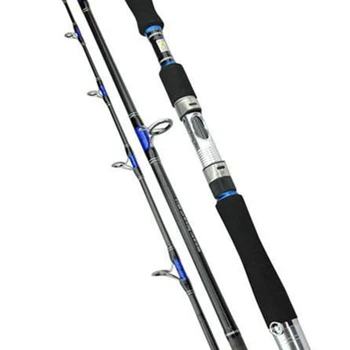 1.8m/1.95m/2.1m Big Game 3 Sections High Carbon Saltwater Fishing Rod Boat Rod Jigging Rod – Metal Jig – view 3