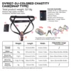 DV9037-DJ+Cerradura de color+Descarga eléctrica-negro