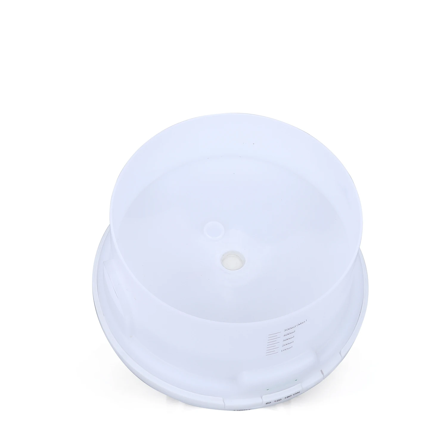 500ml White Ultrasonic Air Humidifier Aromatherapy Electric Essential Oil Diffuser With Adjustable High Low Mist Mode