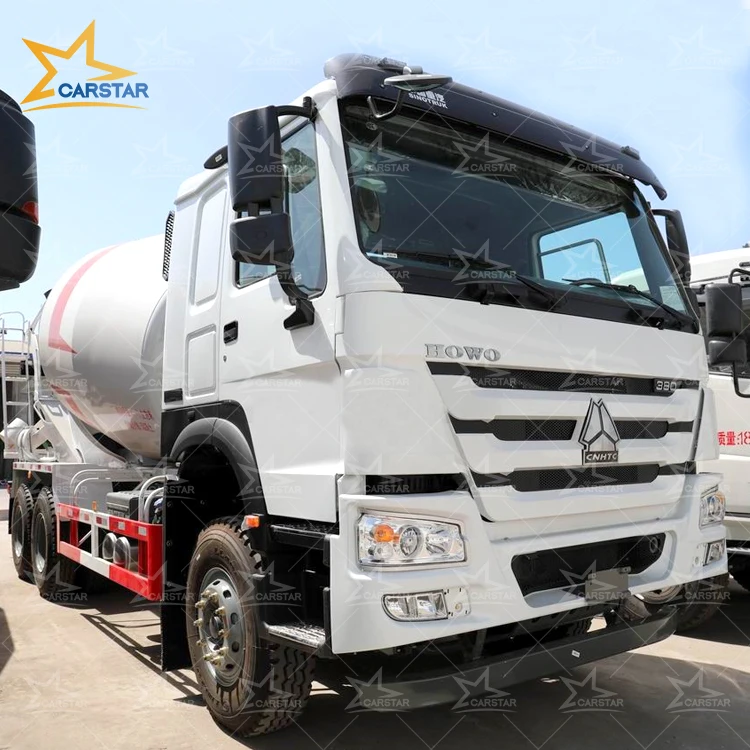 Б/у самозагружающаяся Бетономешалка Howo 6x4 6 м3 10 см3, б/у 8 кубических метров