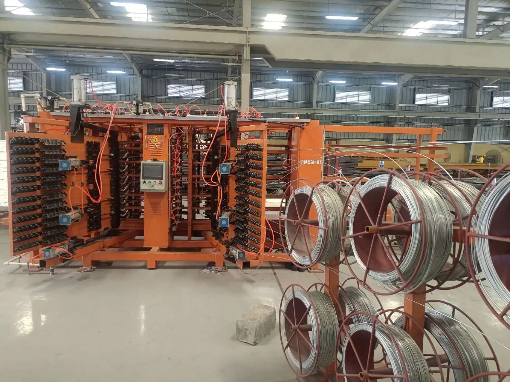 Insulated Building Block Polystyrene Expanding Machine Styrofoam Eps Wire Mesh 3d Panel Production Equipment