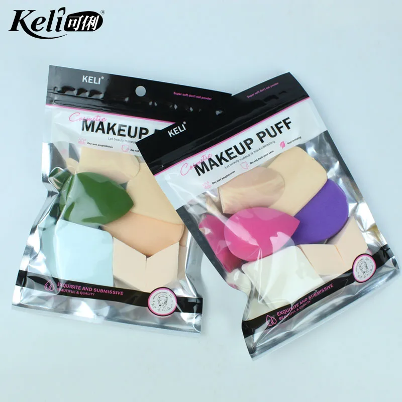 7 в 1 пакет guangzhou косметические инструменты новые продукты 2020 спонж для макияжа