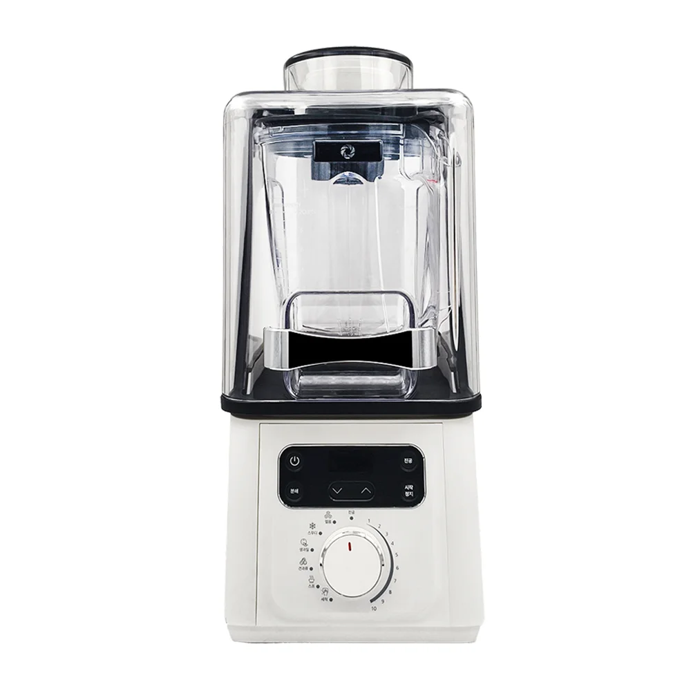 로하스 상업용 고성능 산업용 진공 블렌더 1800W, 1.5L, NSF 인증, 대용량 연속 작동 상업용