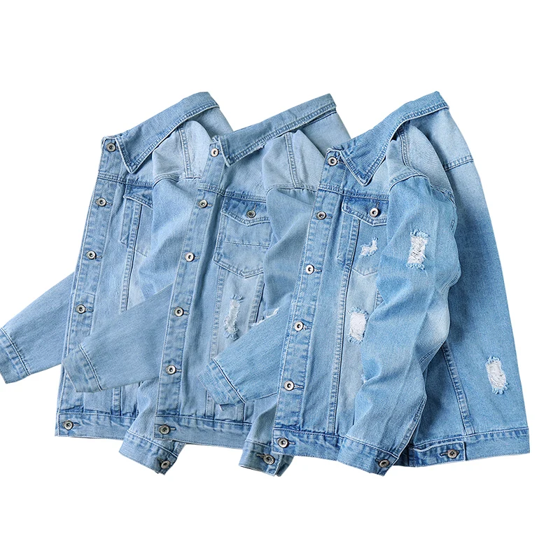 2022 New Men's Jacket Jacket Original Design Washed Street Men Jean Jackets