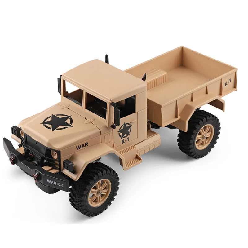 WLtoys 124301 1/12 2.4G 4WD Simulation RC Military Truck Remote Control Vehicle 