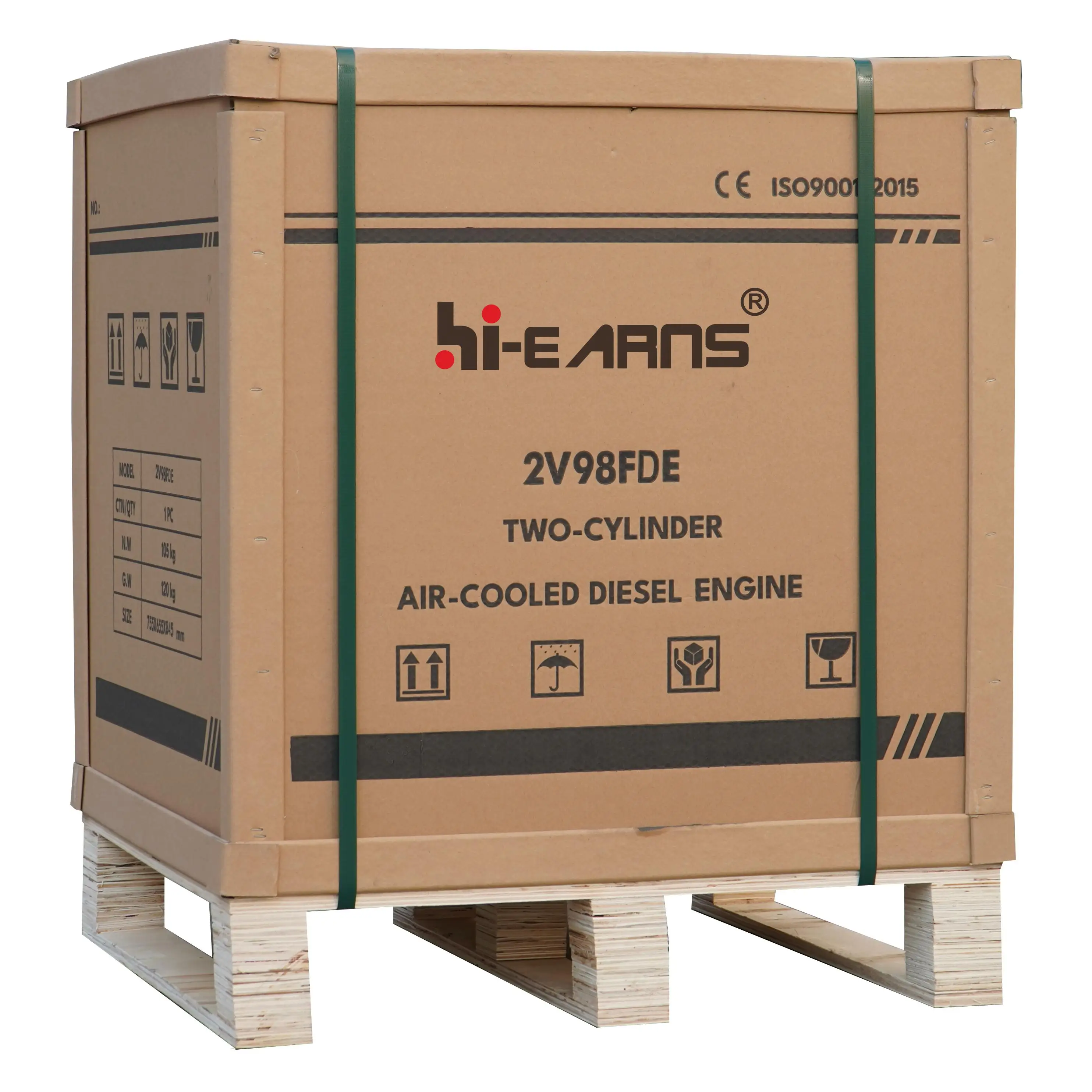 Hi-earns 2V98 30hp Diesel Engine - Efficient & Reliable Power