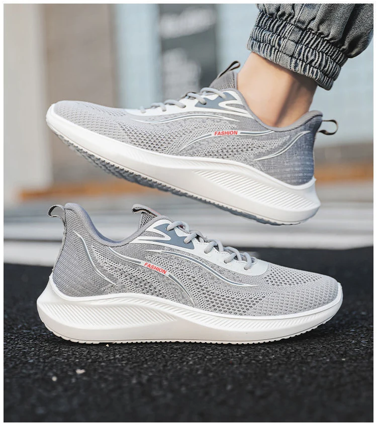 2023 New Trend Fashion Mesh Men's Spring Casual Shoes Breathable Sports ...