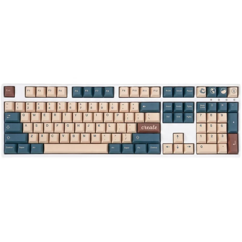GMK Earth Tones PBT Keycaps - Durable & Stylish Options