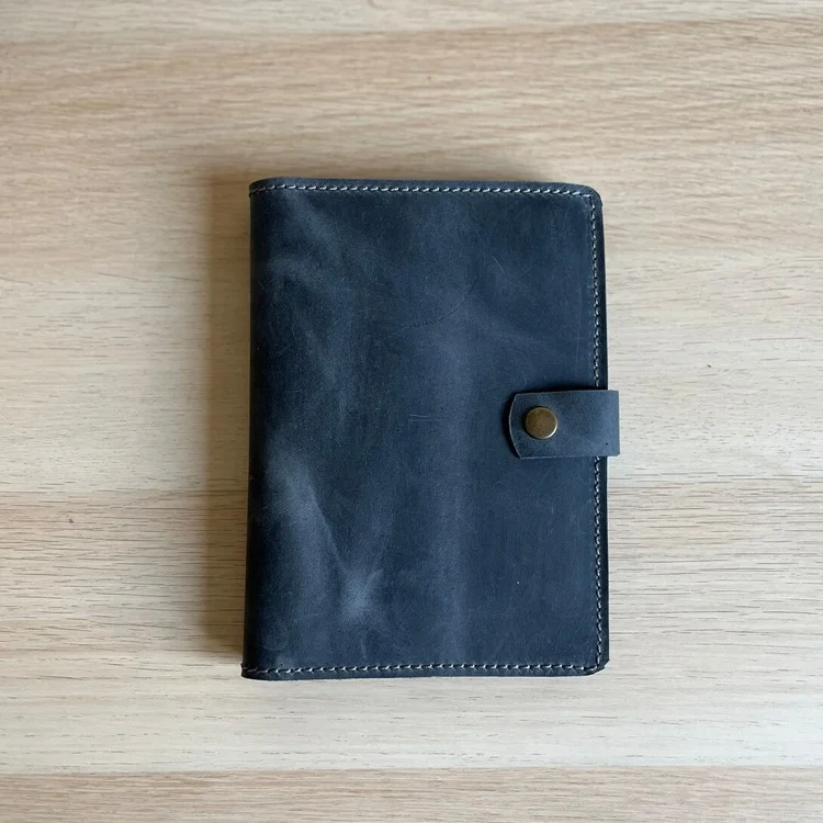 Portafoglio Uomo Pop-Up Con AirTag - Pelle Vera RFID Blocco 9