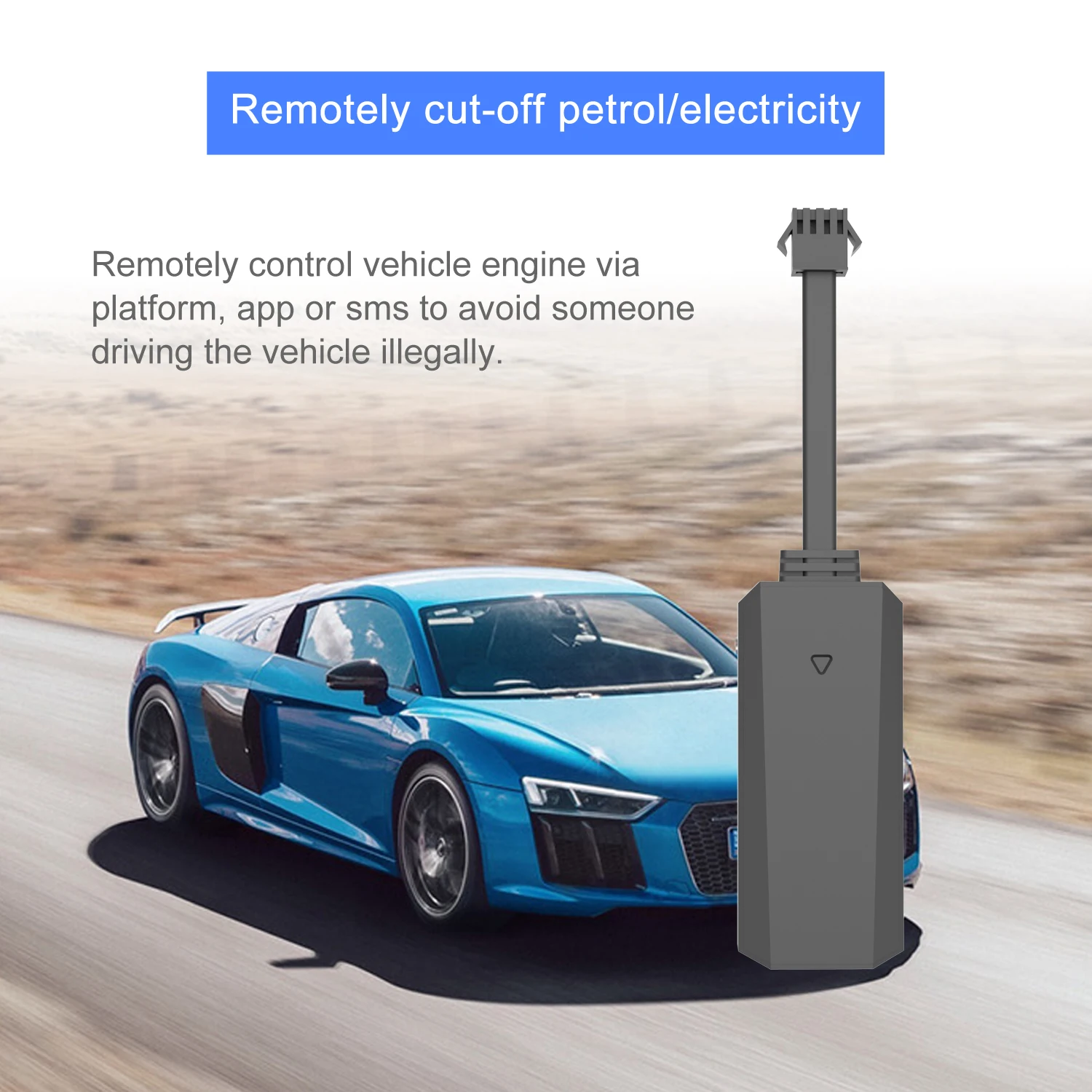 Real Time Vehicle Tracking Mini Car Trackers Shut Down Engine Remotely Car Motorcycles Tracking Device GPS Tracker