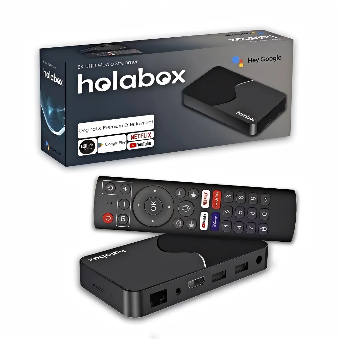 Uuvision Holabox V96plus电视盒8k流媒体安卓电视盒安卓15.0 2gb