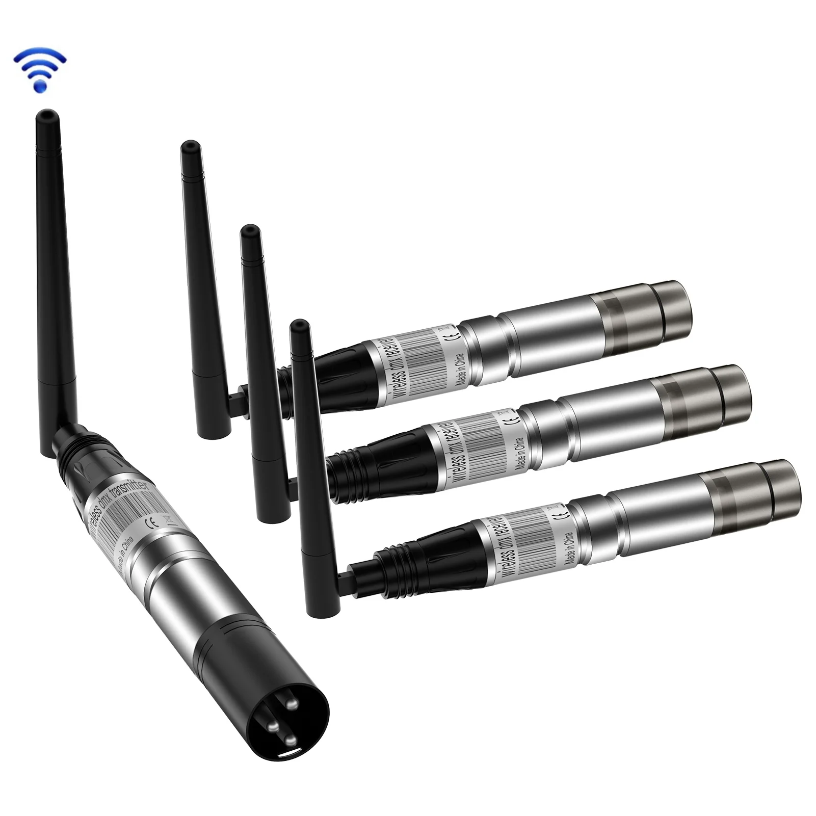 Wireless 2.4G DMX 512 Transmitter / Receiver for Dj Stage Lighting Controller