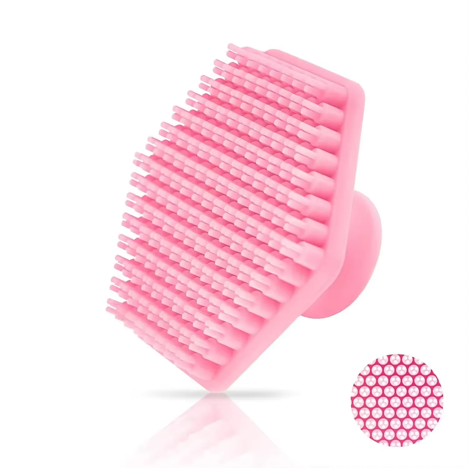 Exfoliator Soft Silicone Face Beard Brush Scrubber Exfoliating Face Silicone Scrubber Brush Facial Clean Brush manufacture