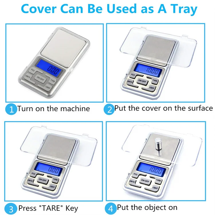 Wholesale Digital Gram 0.001oz/0.01g 500g Mini Pocket Portable Electronic  Weight Jewelry Scales Tare Auto Off From m.