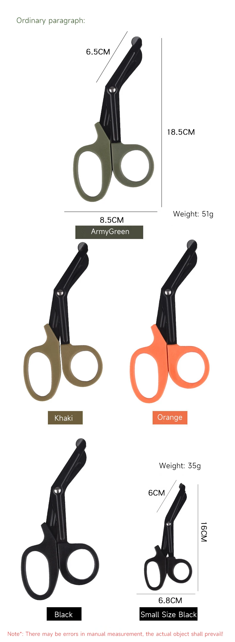 Lister Bandage Scissor Medical Scissors,Emt And Trauma Shears Premium