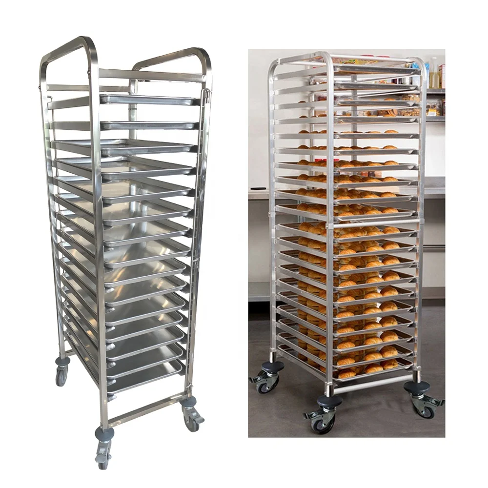 Stainless Steel Bakery Trolleys for Bakeries