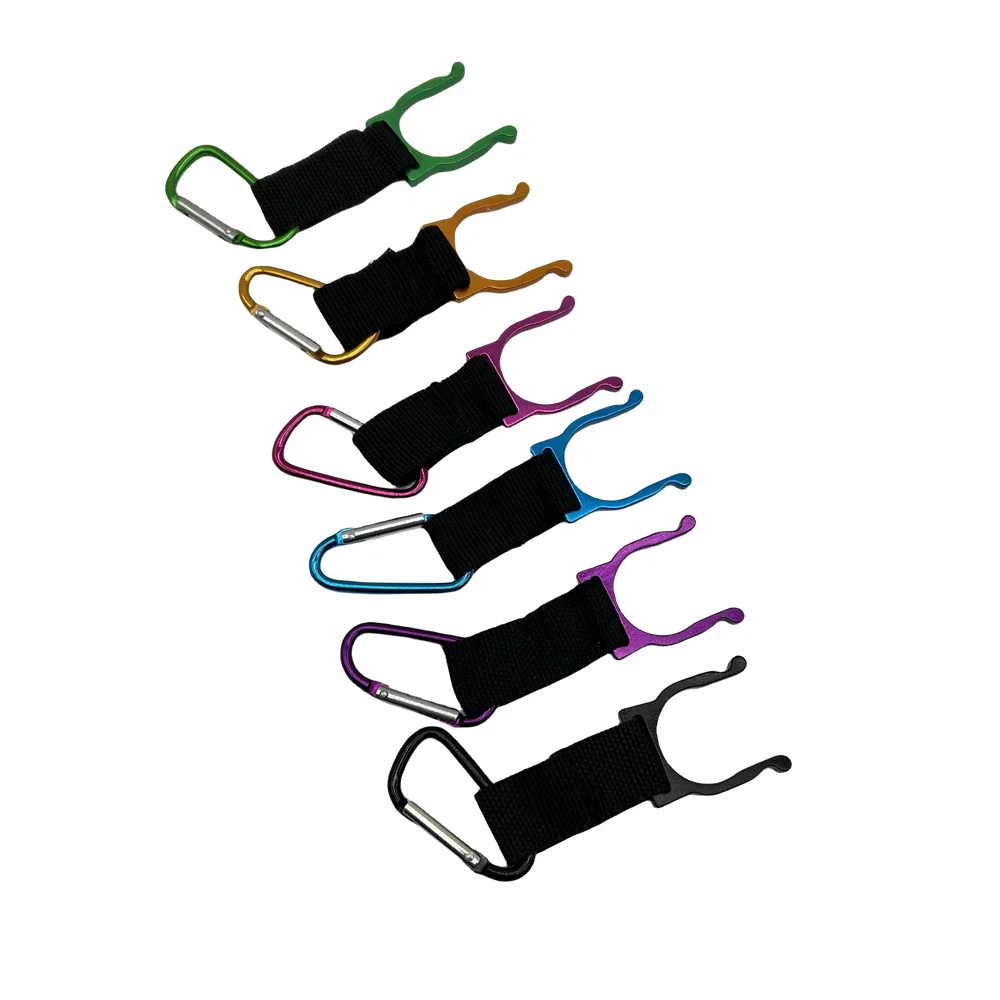 Water Bottle Clip Buckle Holder,Portable Colorful Bottle Carabiner ...