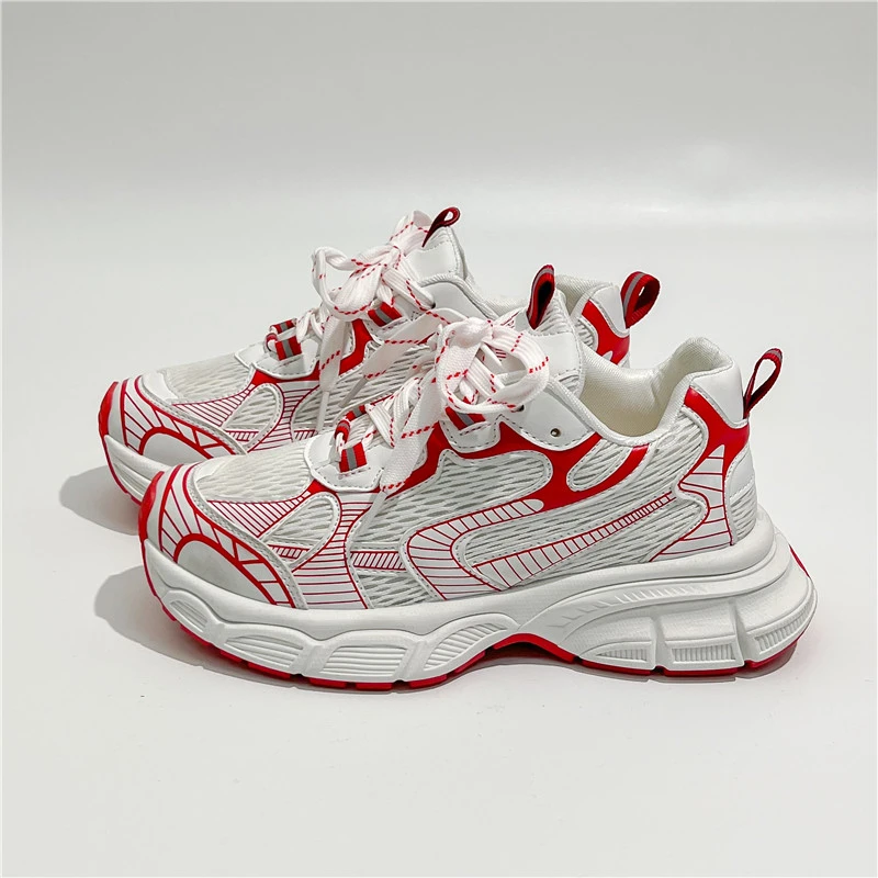 2023 New Spring and Summer Running Shoes All Casual Small White Shoes Platform Shoes
