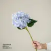 Rama única de hortensia Lisa azul claro