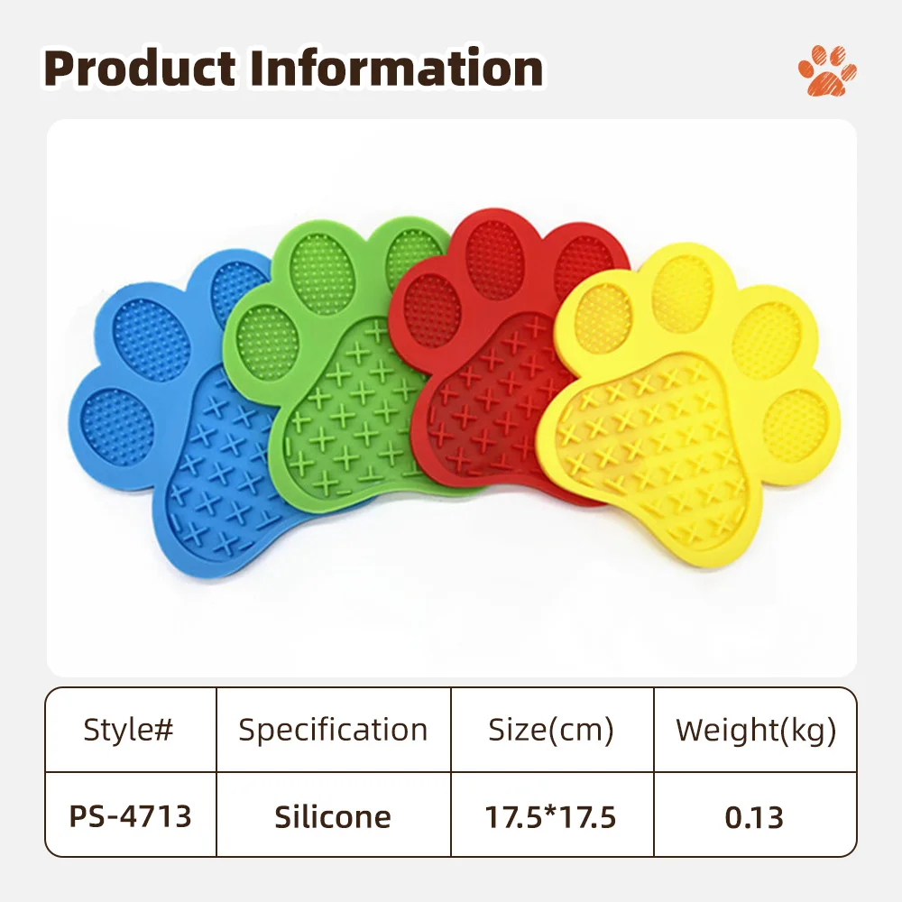 Wholesale Silicone Eco-Friendly Pet Licking Mats with Suction Cups for - product detail 7