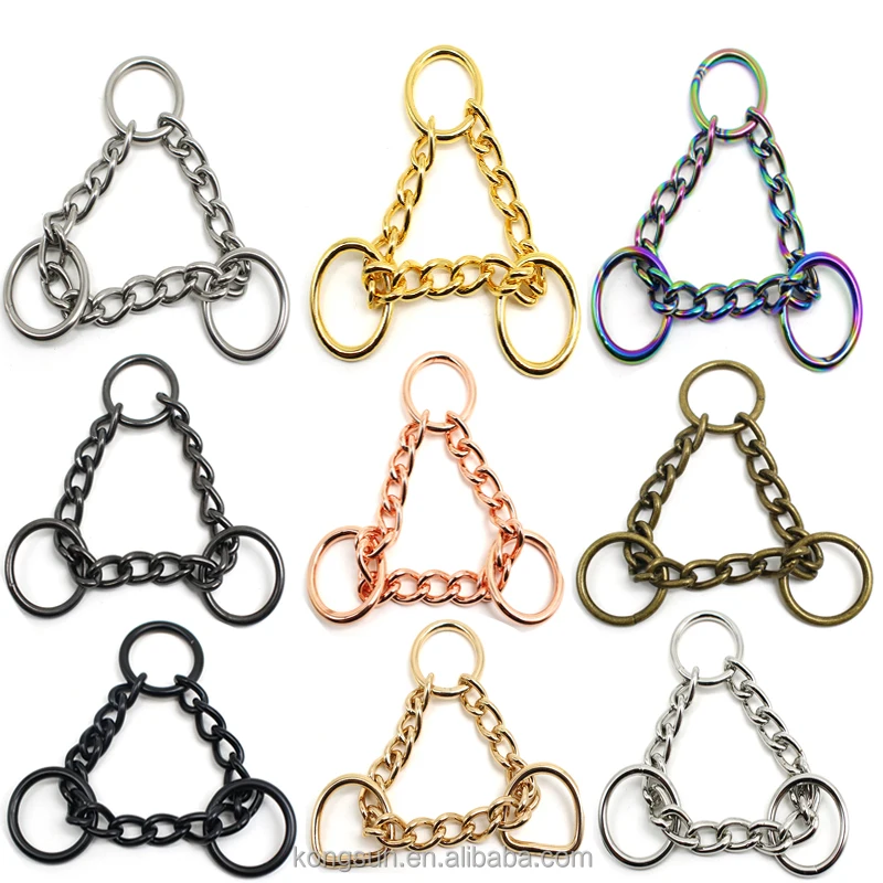 S/m/l High Quality Adjustable Stainless Steel Tactical Dog Martingale