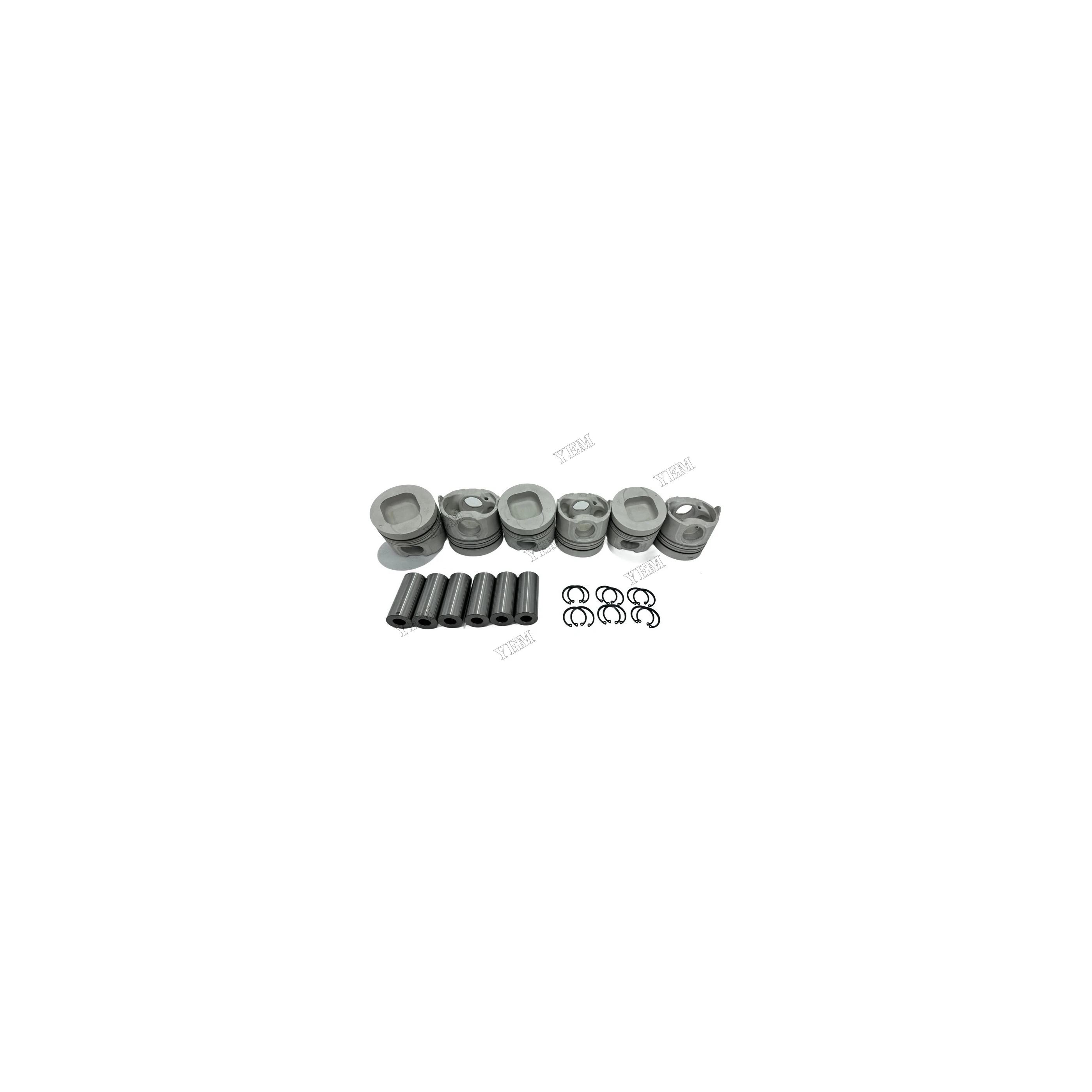 For Isuzu 6SD1 Piston Kit Engine Parts