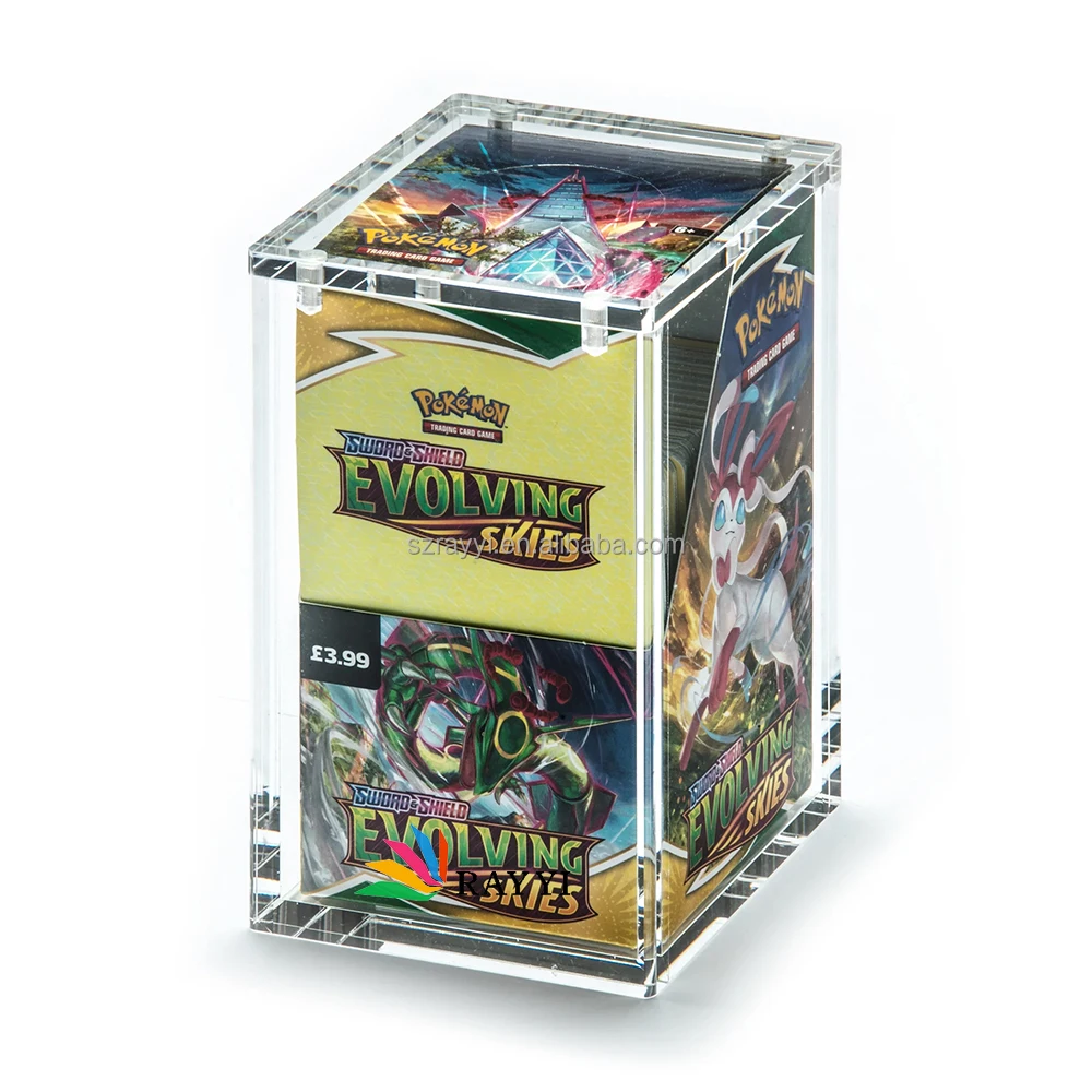 magnetic acrylic booster box case Acrylic Magnetic Japanese Booster Box Case – The M2 Vault main image 1