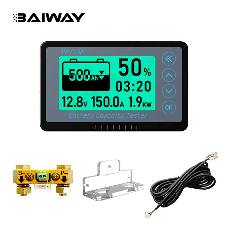 Indicateur de niveau de capacité de batterie au lithium-plomb acide 100 V universel LCD pour voiture