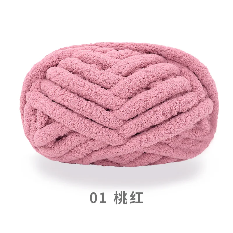 Super Chunky Chenille Yarn Chunky Knit Blanket Yarn Canada Thick - Main Image