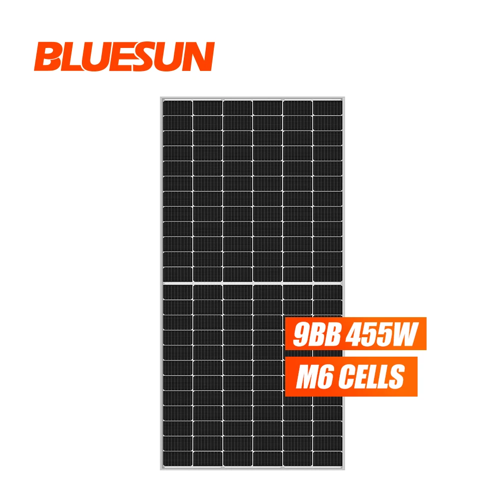 Bluesun ja solar panel 9bb 6bb perc mono solar panel price 440w 450w 455w solarpanel solar panel with CE TUV ETL CEC