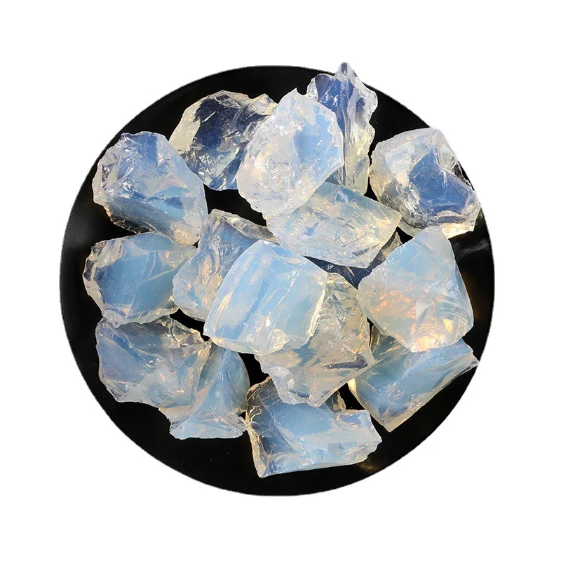 Оптовая продажа лечебные драгоценные камни белые опалитовые грубые необработанные опалы для