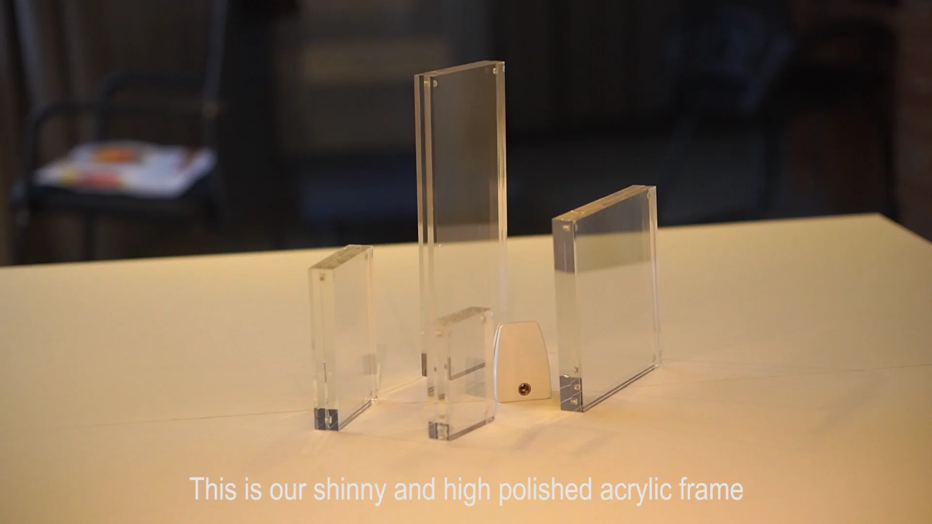 Free Standing Acrylic Picture Frame Photo Frame Buy Acrylic