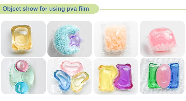 Eco-friendly biodegradable pva plastic film water soluble pva film