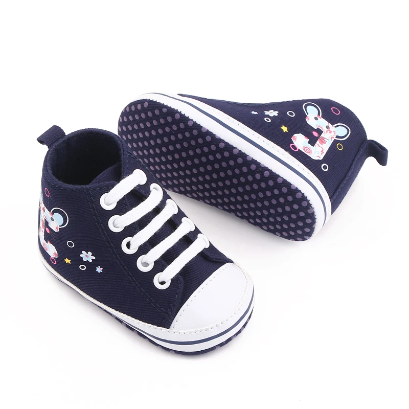 Foreign Trade Popular Cheap Softsole Baby Canvas Shoes details