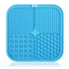 Blue lick mat