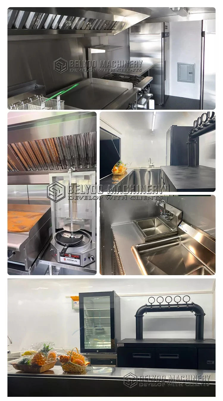 Mobile Food Truck Concession Street Food Cart Coffee Carts Mobile Kitchen Horse Trailer Ice Cream Truck Mobile Bar Food Trailer